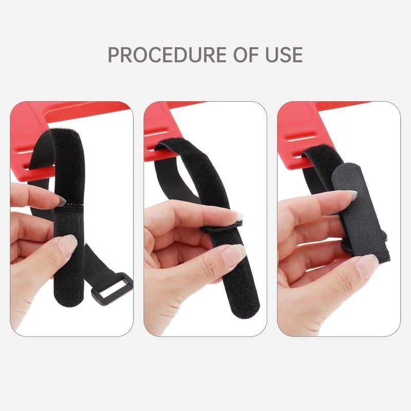 Windance Motorcycle Front Fork Saver,11.2 Inch Fork Support Brace Suspension Guard Protector for Dirt Pit Bike Motocross with 2 Hook Loop Fastener Straps (Red) - Image 5